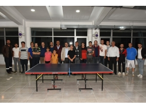 İnönü’de Masa Tenisi Turnuvası Başladı