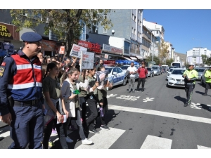 Kars’ta, “Yaya Güvenliğinin Nöbetçisiyiz” Etkinliği