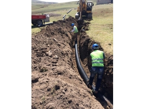 Büyükşehir Altyapı Çalışmalarını Sürdürüyor