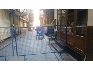 Beyoğlu’nda Tarihi Bina Çökme Riski Nedeniyle Boşaltıldı