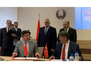 Rektör Polat, Belarus’ta İş Birliği Protokolü İmzaladı