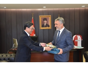 Japon Üniversitesi Omü İle İş Ve Güç Birliği Yapmak İstiyor