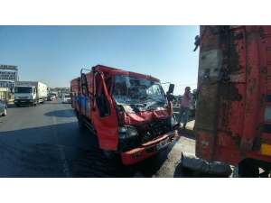 Hadımköy’de Trafik Kazası:1 Yaralı