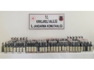 Kırklareli’de Kaçak İçki Operasyonu