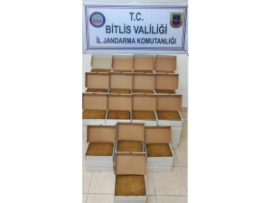 Bitlis’te 118 Kilo Tütün Mamulü Ele Geçirildi