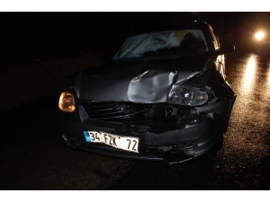 Şiddetli Sağanak Kazaya Neden Oldu: 2 Yaralı