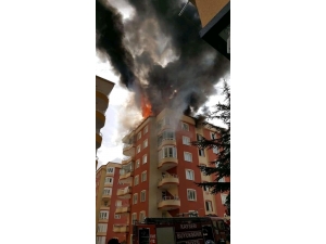 Develi’de Korkutan Yangın