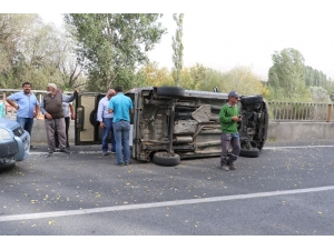 Ürgüp’te Trafik Kazası: 1 Yaralı
