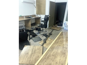 Irak’ta Protestocular Tv Kanallarına Saldırdı