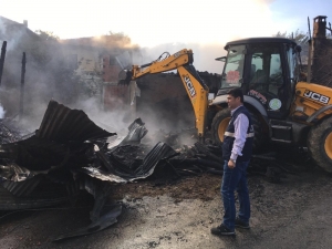 Dursunbey Çakırca’da Yangın