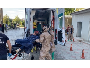 Metan Gazından Etkilenen Köylüler Hastanelere Kaldırılıyor