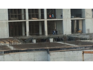 Trabzon’da Cami İnşaatında Çökme Meydana Geldi: 2 Yaralı