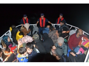 Kuşadası’nda 45 Düzensiz Göçmen Yakalandı