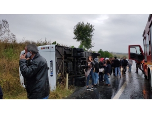 Tekirdağ’da Faciadan Dönüldü: 8 Yaralı