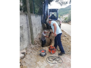 Bayırköy’de Su Patlağı Onarıldı