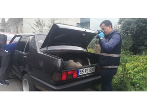 Park Halindeki Otomobilin Ses Sitemi Çalındı