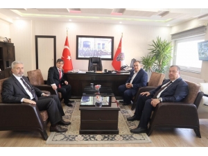 Başkan Bulut’dan Emniyet Müdürü Karabulut’a Ziyaret