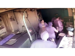 Canını Hiçe Saydı, İş Yerine Sığınan Kadını Ölümden Kurtardı