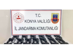 Konya’da Jandarmadan Silah Operasyonu