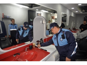 Bilecik’te Berberler Denetlendi