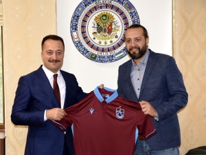 Trabzon Gazeteciler Cemiyetinden Vali Şentürk’e Ziyaret