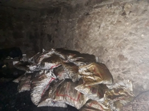 Evin Bodrumunda Yangın Paniği