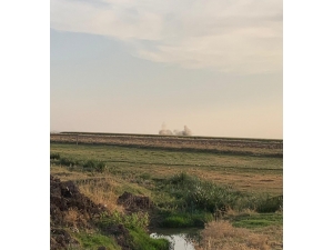 Nusaybin’e Roketin Düşme Anı Kamerada