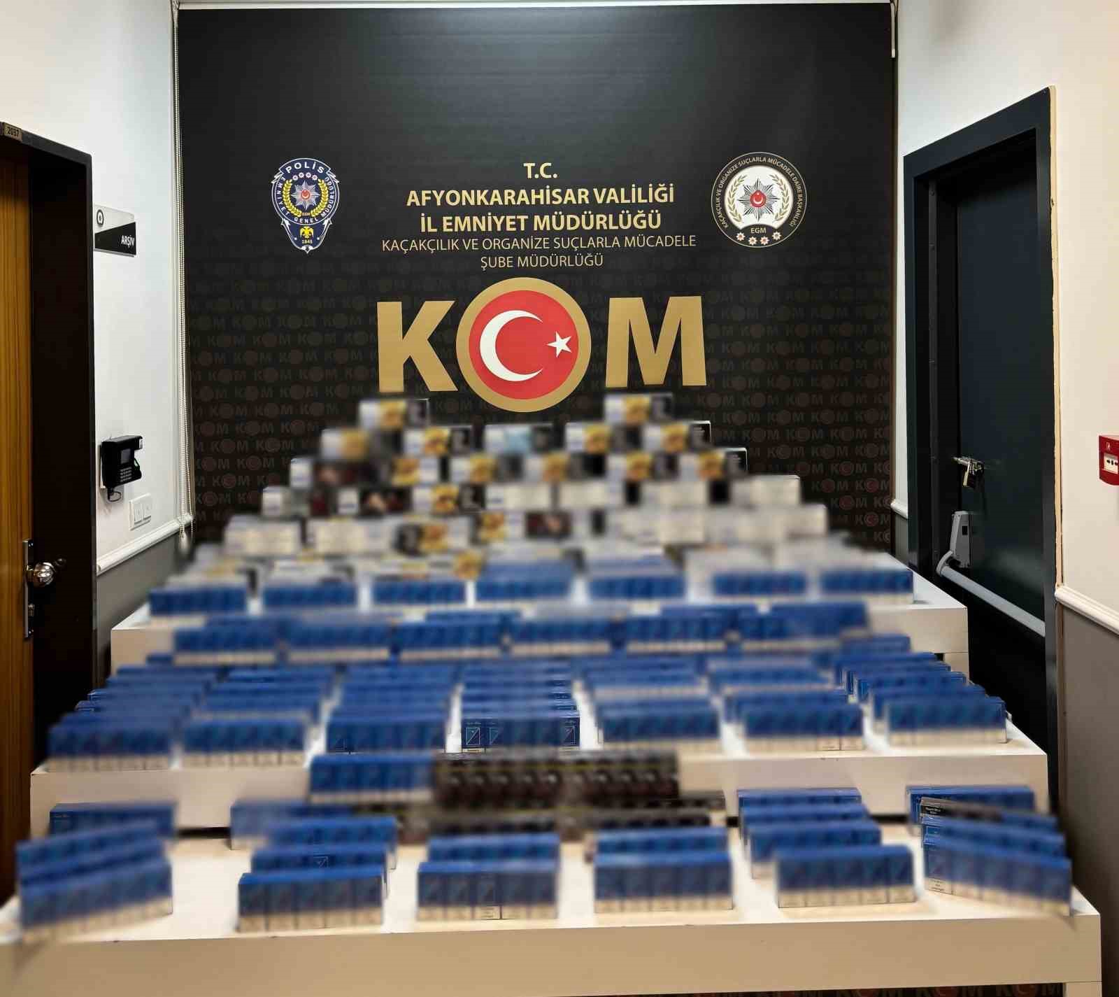 polis-kacak-sigara-ve-makaron-ele-gecirdi
