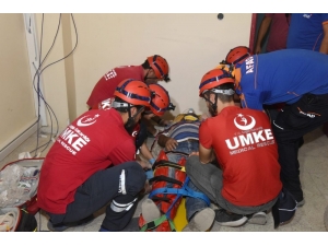 Kilis’te Gerçeğini Aratmayan Deprem Tatbikatı