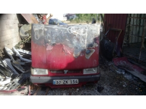 Bozyazı’da Tamir İçin Bırakılan Araç Kundaklandı