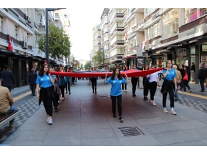 Samsun’da Amatör Spor Haftası Yürüyüşü