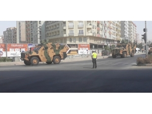 Mardin’den Suriye Sınırına Askeri Sevkiyat