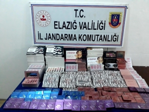 Elazığ’da Gümrük Kaçağı 432 Adet Malzeme Ele Geçirildi
