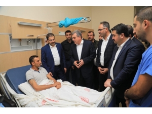 Beyazgül Yaralıları Ziyarette Bulundu