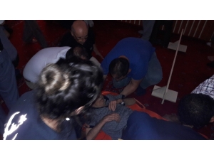 Camide Fenalaşan Adama 112 Müdahale Etti