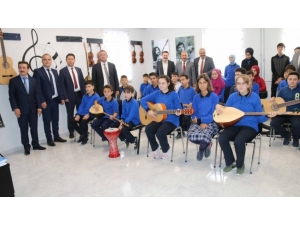 Ortaokulda Müzik Atölyesi Açıldı
