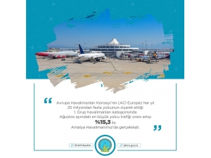 Hava Yoluyla 9 Ayda 161 Milyon 482 Bin Yolcu Taşındı