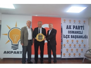 Başkan Yaman, Ak Parti İlçe Teşkilatı Üyeleri İle Bir Araya Geldi