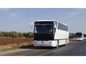 Suriye Milli Ordusu Askerleri Şanlıurfa’ya Hareket Etti