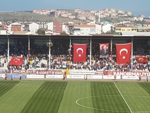 Bandırmaspor Taraftarından Barış Pınarı Kahramanlarına Destek