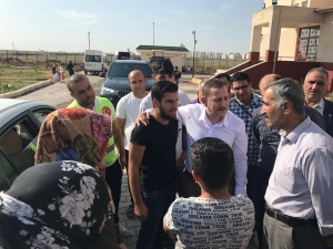 Kaymakam Dereci, Ceylanpınar’dan Gelen Vatandaşlar İçin Seferber Oldu