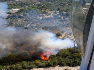 Bahçe Temizliği Yaparken Orman Yangınına Sebep Oldu