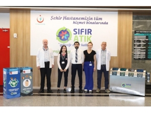 Eskişehir Şehir Hastanesi’nde Geri Dönüşüme Önemli Katkı Sağlanıyor