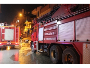 Hatay’da Korkutan Çatı Katı Yangını