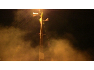 Samandağ’da Bahçe Yangını Korkuttu