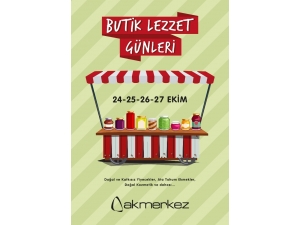 Butik Lezzet Günleri 24 Ekim’de Başlıyor