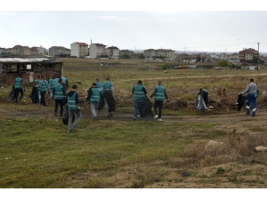 “Denetimli” Temizlikte 1,5 Ton Çöp Toplandı