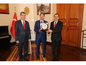 Kamu Başdenetçisi Malkoç’tan Vali Öksüz’e Ziyaret