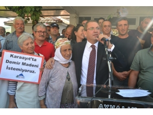 Köylülerin Tepkisi Üzerine Çed Toplantısı Ertelendi