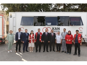 Rekor Kan Bağışına Vali Soytürk’ten Ziyaret